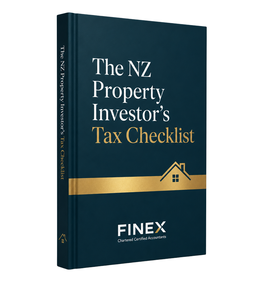 The NZ Property Investor's Tax Checklist — free guide cover